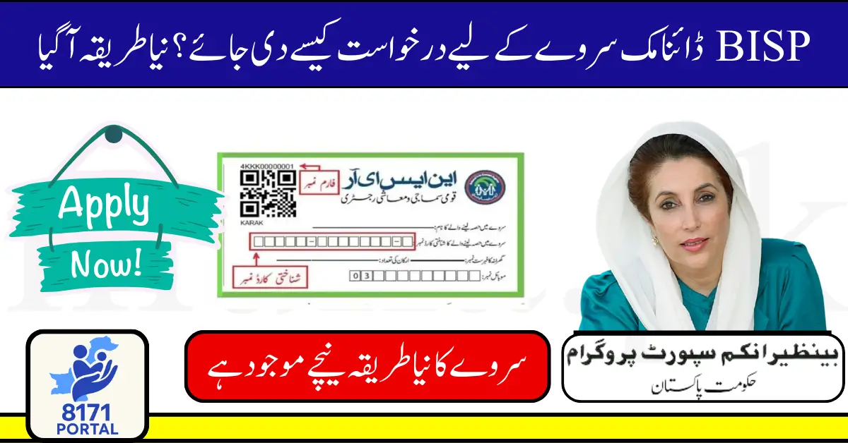 How to Apply for BISP Dynamic Survey 2025 – Registration & Process ...